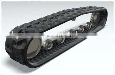 Steel Rubber Track for Engineering Machine