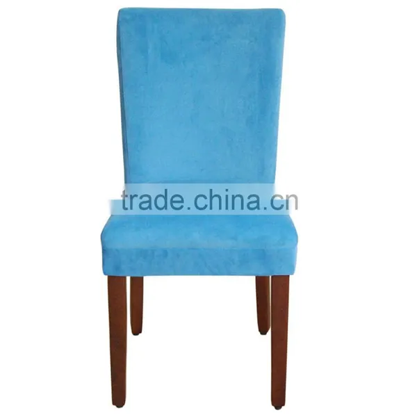 American Style Wooden Chiar Fabric Chair Dining Room Chair photo-3