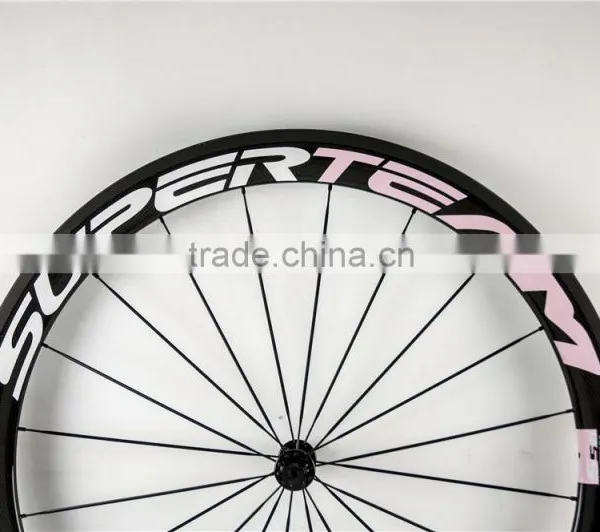 50mm Tubular Rim Road Bike Wheels 700c Carbon Fiber Rims Clincher UD/3K Matt Full Carbon Rim for Road Aero Bike photo-3