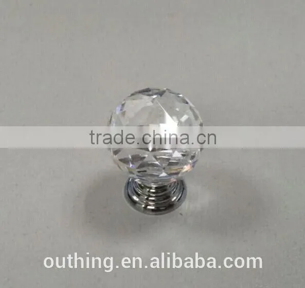 Europe Hot Sell Fancy Furniture Cabinet Crystal Pull Knobs photo-3