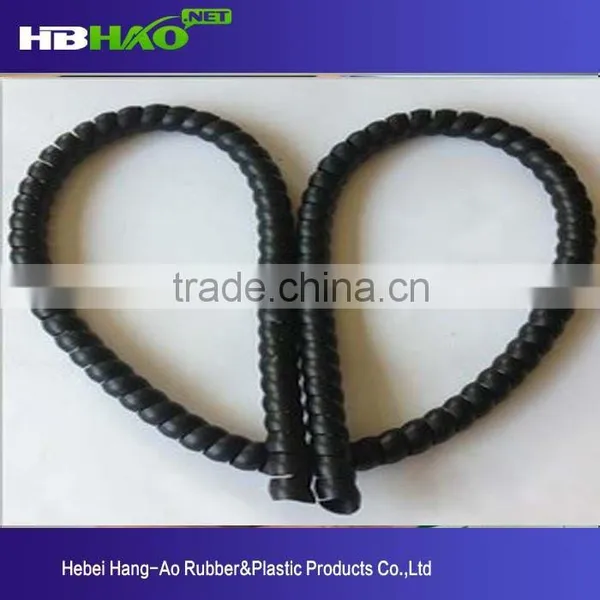 FATO PE Plastic White Black Spiral Wrapping Bands With Clamp photo-4