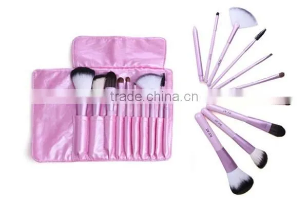 10pcs Pink Mini Kabuki Brushes photo-4