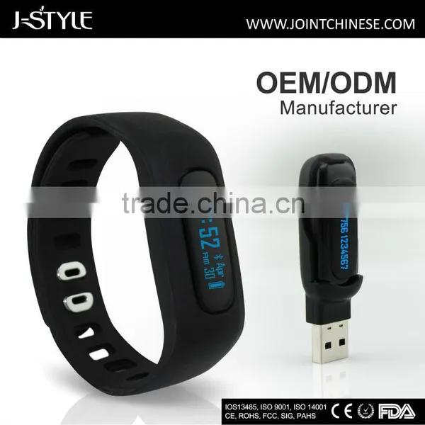 Private Label Fitness Tracker With Steps Calories Burned Sleep Monitoring Bracelet