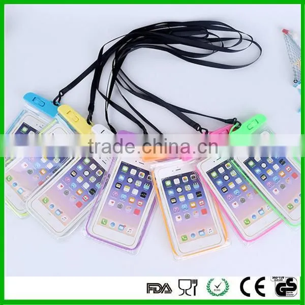 Universal Waterproof Pouch Dry Case Cover For 5.5 Inch Phone Camera Mobile Phone Waterproof Bags for IPhone 4 4S 5 5S 6 6S PLUS photo-3