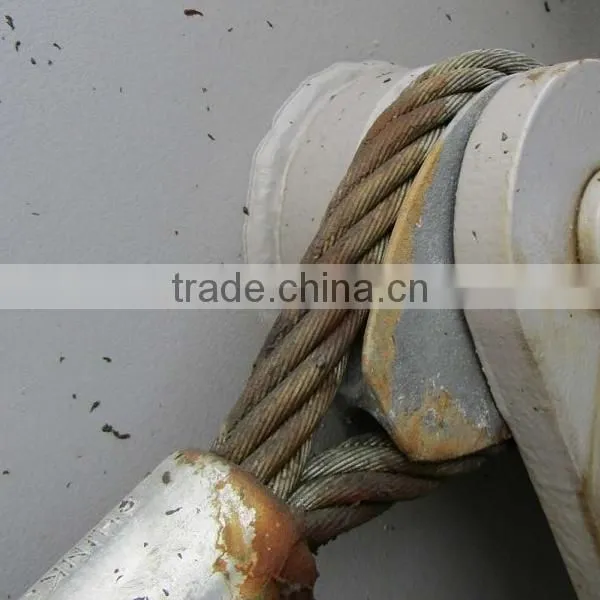 34MM DIAMETER GALV Steel Wire Rope HOISTING WIRES photo-2