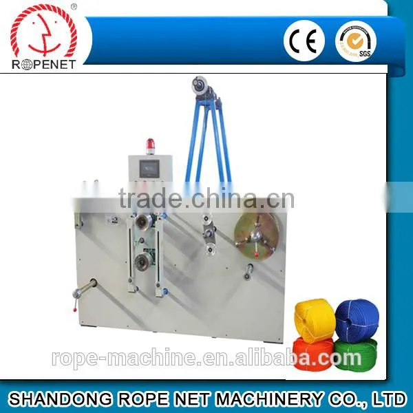 good performance semi-automatic wire rope coiling machine