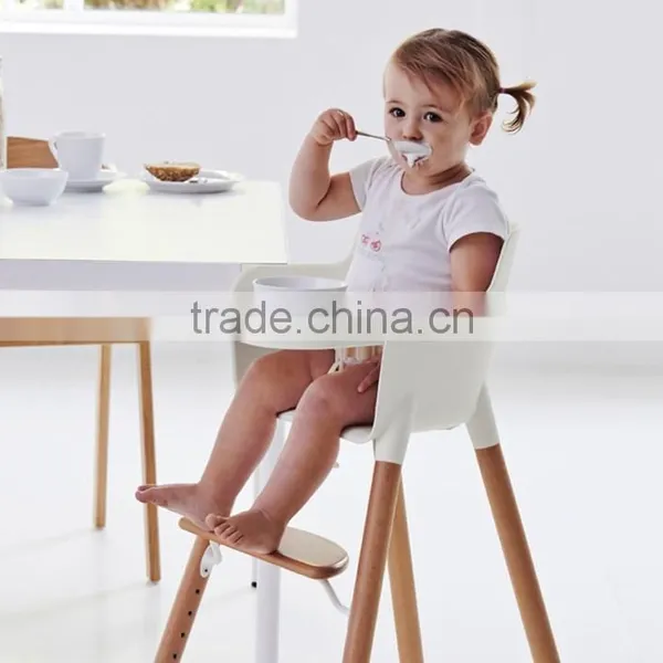European Simple Style Beechwood With Dinning Tray Baby Dinning High Chair photo-6