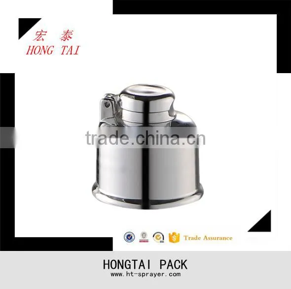 2016 Bottle Cover Metal Cap, Push Pull Cap, Plastic Cosmetic Jar Lids With Coating photo-5
