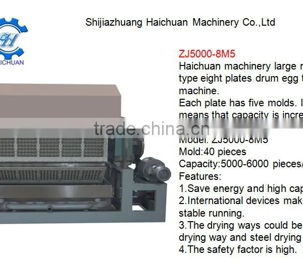 Hot Sale Large Capacity Egg Tray Machine photo-5