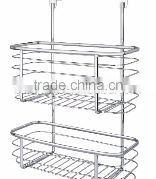 Kitchen Bakset Over The Cabinet Door Steel Wire Storage Basket photo-3