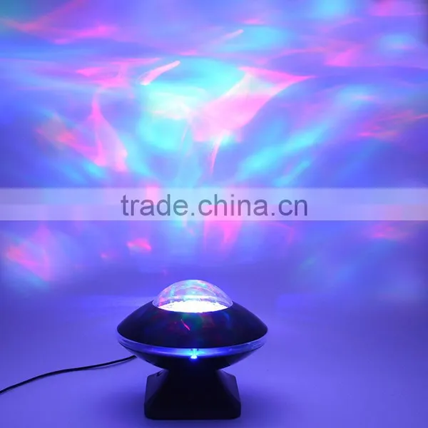 New Popular Selling Aurora Star Night Light Music Projector, UFO Design Color Diamond Music Night Light Projector For Wholesale photo-4