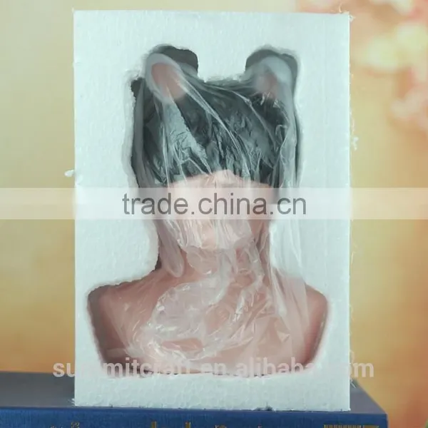 Fashion Stylish Bunny Girl Art Piece Bust Statue photo-5