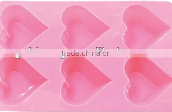 Customized Shape Hot Sale Heart-shaped Silicone Cake Mold FDA photo-4