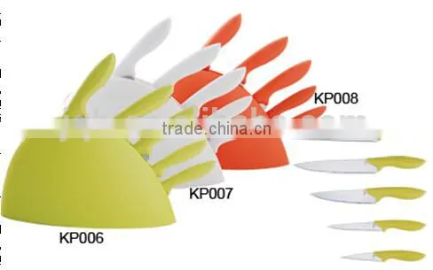 Plastic Handle Stainless Steel Knife Set photo-2