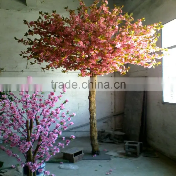 SJ201710012 China Manufacturer High Simulation Artificial Indoor Cherry Blossom Tree photo-3