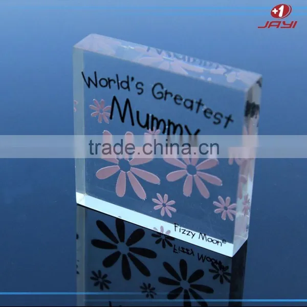 High Quality Custom Acrylic Photo Block Wholesale/Acrylic Block photo-2