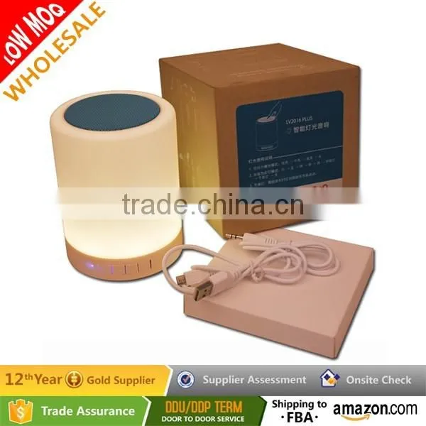 High Quality Music Mini Portable Bluetooth Speaker With LED Lamp photo-6