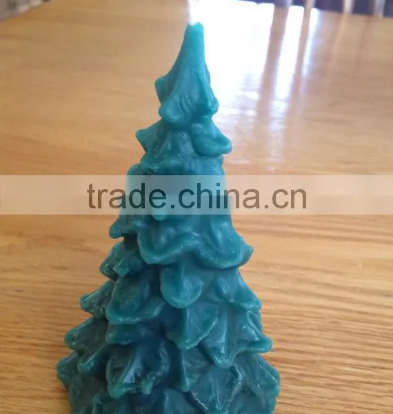 Christmas Tree Candles 100% Beeswax photo-4