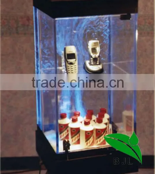 useful lighted acrylic cigarette showcase