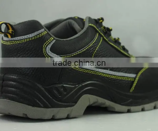 NMSAFETY Reflective Light S3 SRC Split Cow Leather Working Safety Shoes photo-4
