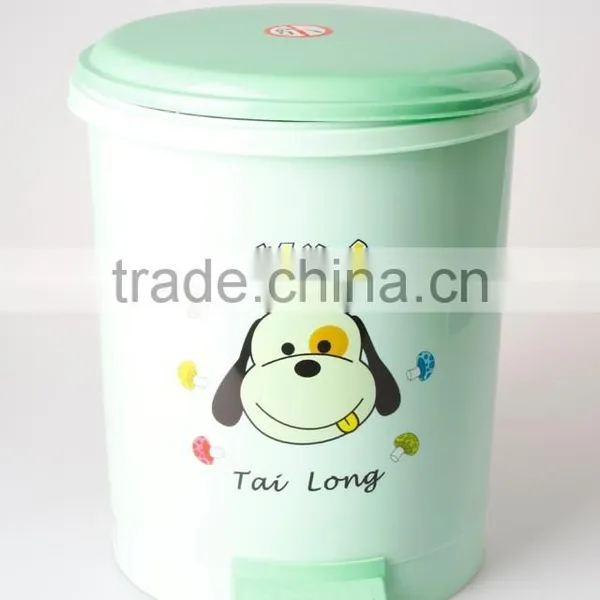 Big Size Foot Pedal Customized Logo Plastic Dust Bin photo-2