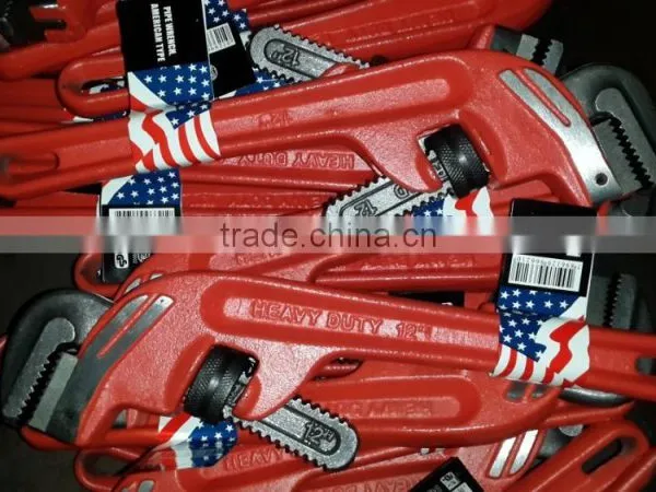 Heavy Duty Carbon Steel Forged Pipe Wrench photo-6