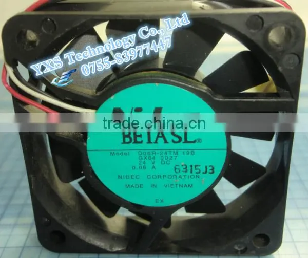 D06R-24TM 6015 DC24V 0.08A Inverter Cooling Fan 3wire / 2wires In Stock photo-2