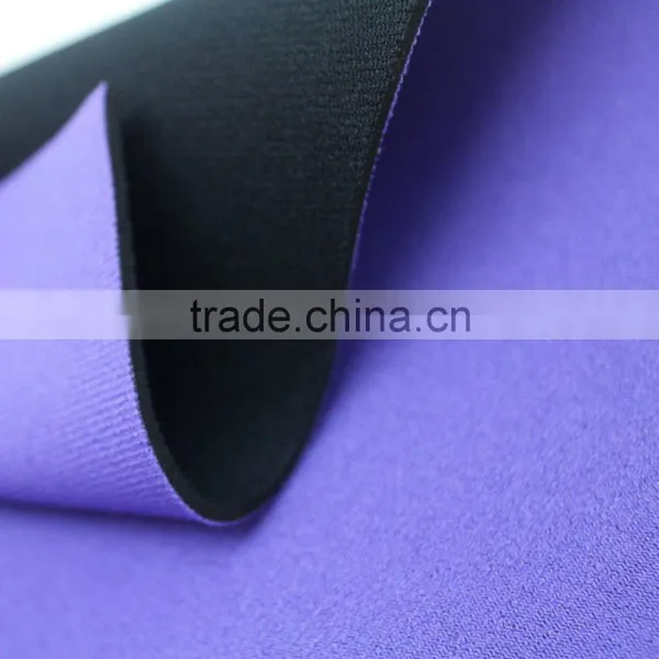 Purple Excellent Quality Low Price Stretch Fabric Neoprene, Diving Suit Neoprene With Nylon/polyester Fabric photo-2