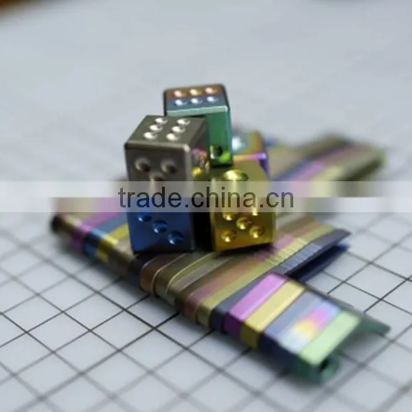 TK-3156 16MM Food Grade TC4 Titanium Dice for Bar Frozen Ice Cubes photo-4