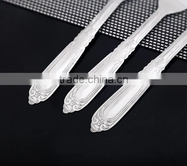 Factory Direct Wholesale Stainless Steel Dessert Fork With Stainless Steel Tableware Set photo-3