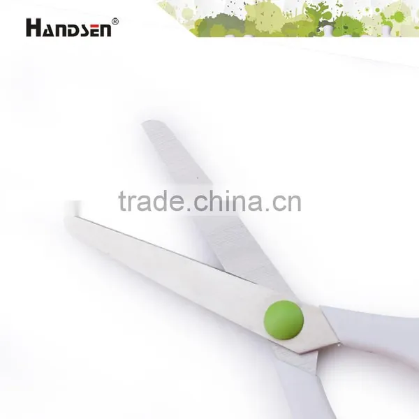 5-1/2" PP/TPR Handle Anti-skid Rubber Scissors photo-3
