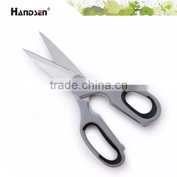 8-1/2" TT/TPR Soft Grip Handle Kitchen Cooking Scissors photo-2