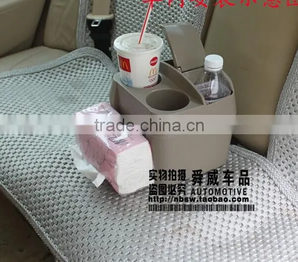 Car Garbage Box Drink Holder Storage Box photo-3