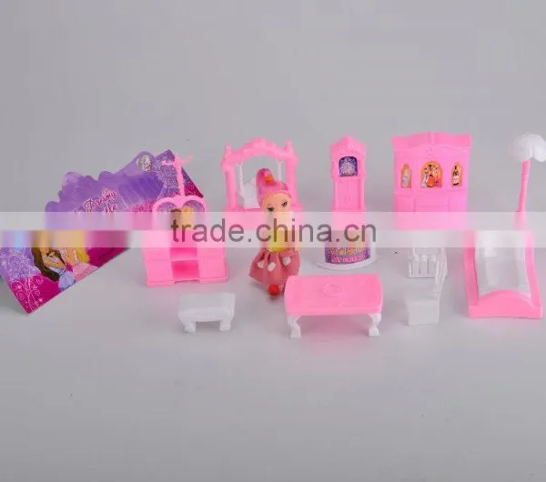 2016 New Fashion Kids Furniture Toy Plastic Castle Play Set photo-3