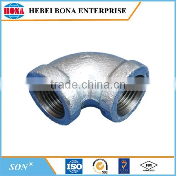 SON Brand Hot Dipped Galvanized Male Female Malleable Iron Pipe Fittings photo-2