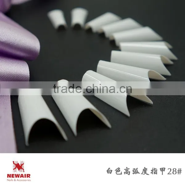 NEWAIR Professional Salon ABS High Curvature Artificial False Nail Tips photo-4