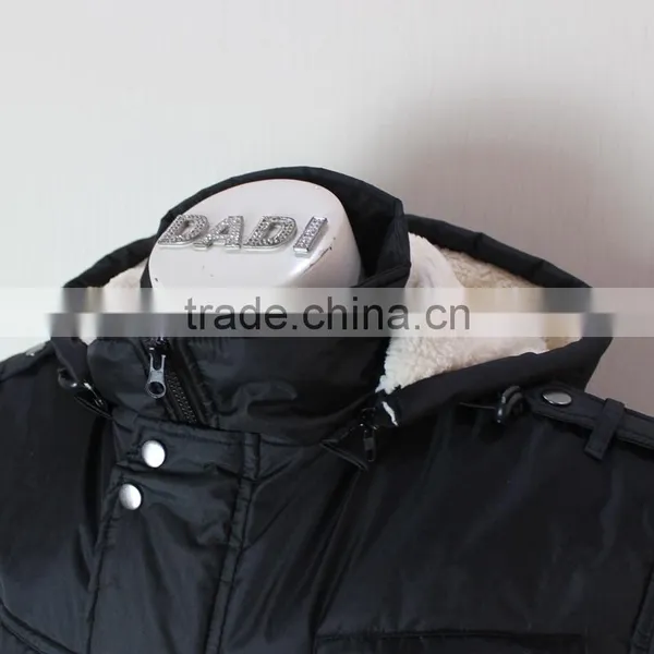 Black Light Padded Men Stock Lot Winter Jacket 2016 photo-3