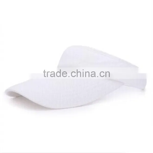 Without Embroidery/printed Cheap Cotton Sun Visor Cap Hats photo-4