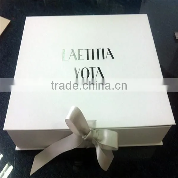Fancy Sweet Nice Design Grey Packaging Paper Gift Boxes photo-6