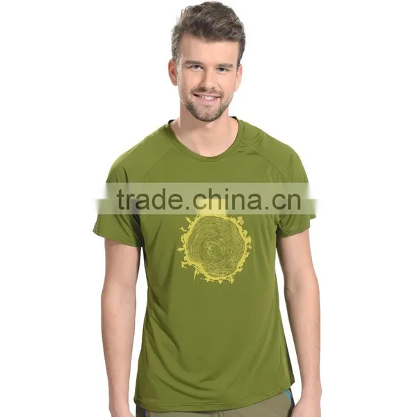 100% Polyester Running t Shirt Fitness Gym Fit t Shirt Quick Dry Men t Shirt photo-4