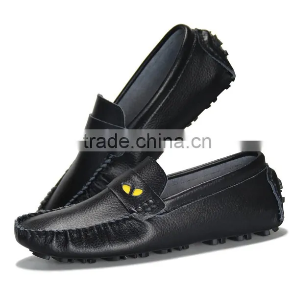 High Quality Little Monsters Genuine Leather Peas Shoes Casual Fashion for Men, Adults Casual Shoes Fashion From China Factory photo-5
