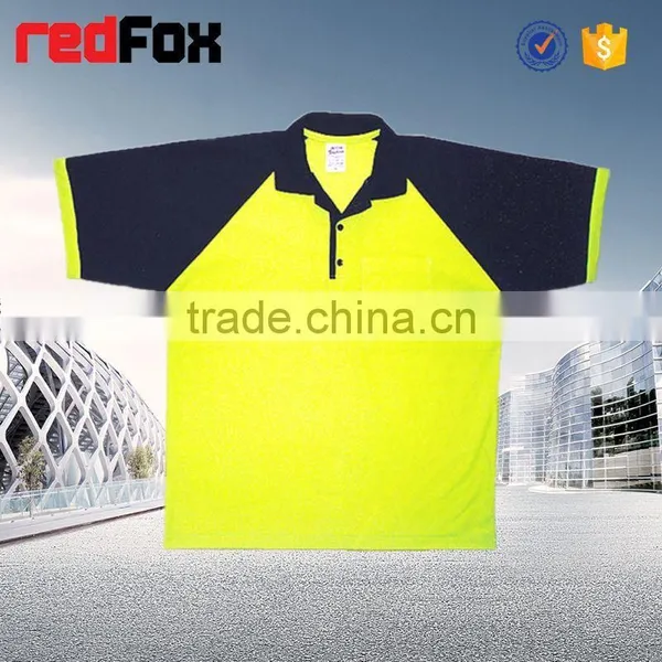 Reflectiven Safety T-shirt Europe Safety Red T-shirts Polo Stock Safety T-shirt photo-5