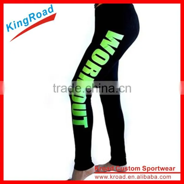 Best Women Sport Athletic Gym Workout Fitness Wear Yoga Waistband Leggings Pant photo-3