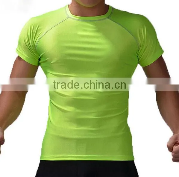High Quality Brand New Men's Fitness t Shirt, Dri Fit Fabric photo-2