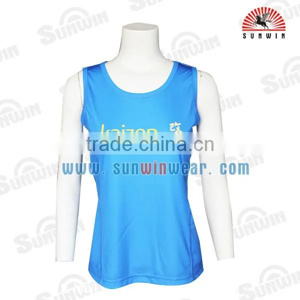 Hot Selling Dry Fit New Design Running Singlet Unisex photo-3