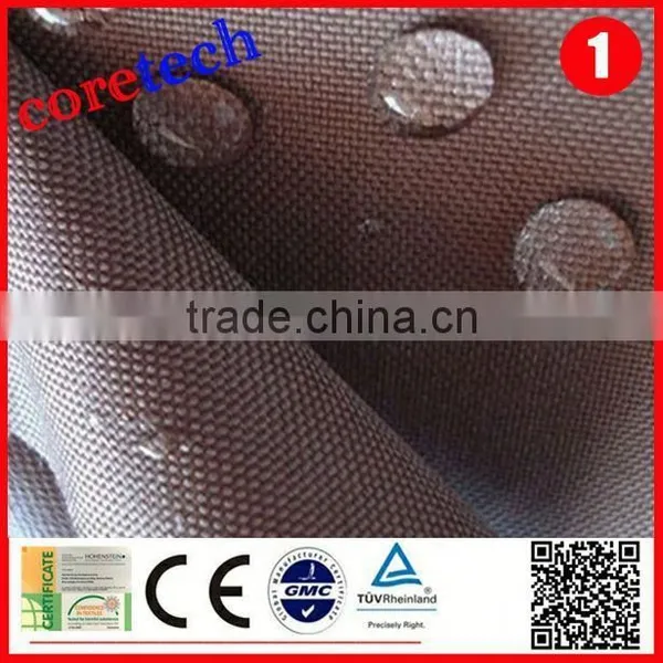 Customized Cheap 100 Polyester pu Coating Fabric Factory photo-3