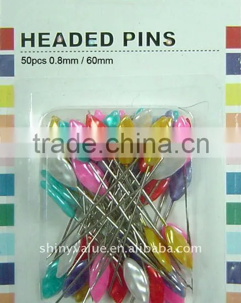 Useful Plastic Colorful Headed Safety Pins From Manufacturer for Baby photo-4