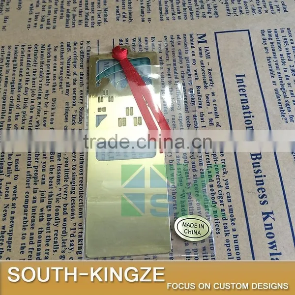 Special Metal Craft Bookmark World Book Reading Bookmark photo-6