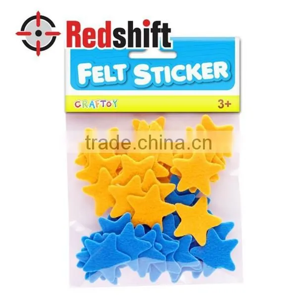 OEM Girl Craft Boy Toy Colorful Felt Sticker Benefit Price photo-3