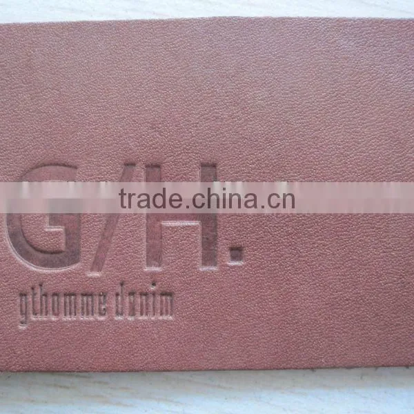 PU Leather Labels for Jeans Bags Clothing PU Jeans Labels photo-6
